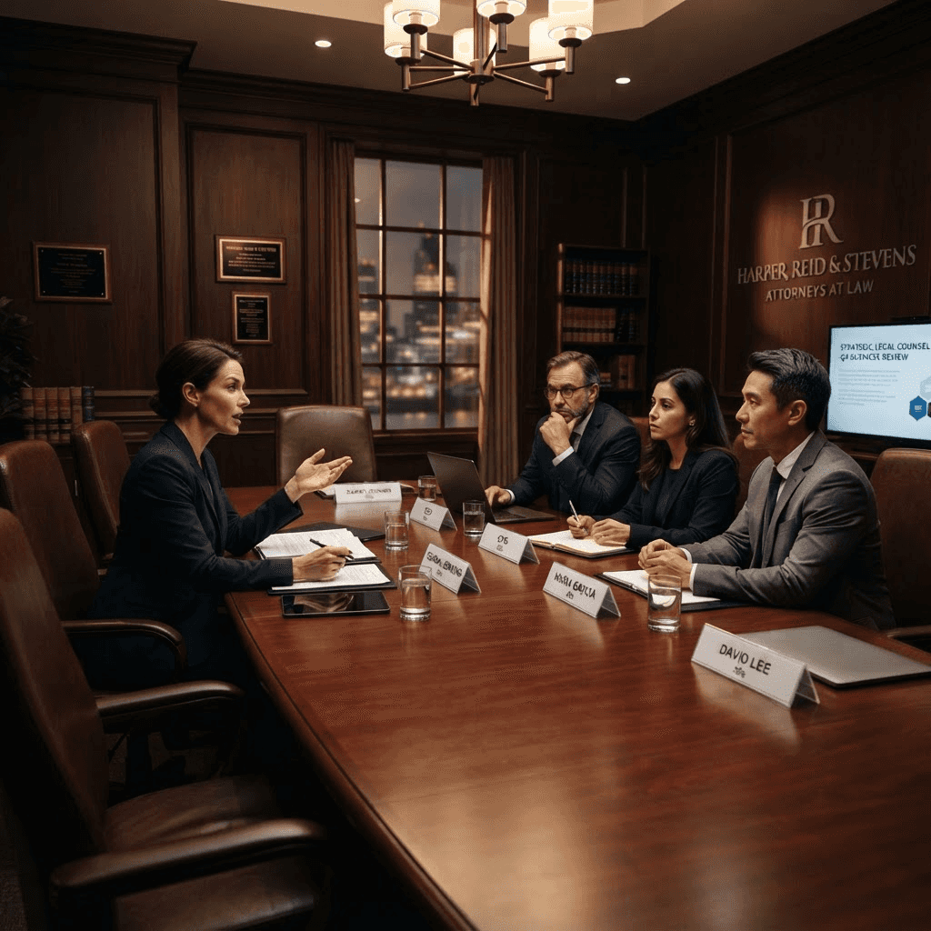 Outside general counsel background